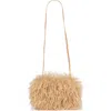 Jeffrey Campbell Bestowed Faux Fur Shoulder Bag In Brown