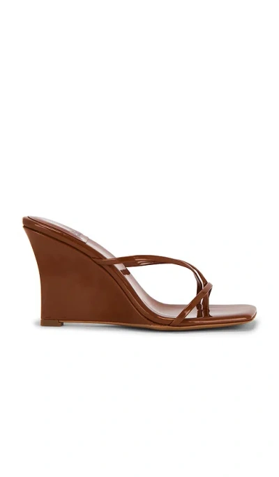 Jeffrey Campbell Biscotti Sandal In Brown