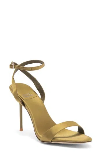 Jeffrey Campbell Blossmz Ankle Strap Satin Sandal