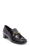 Jeffrey Campbell Book Smart Bit Loafer Pump In Black