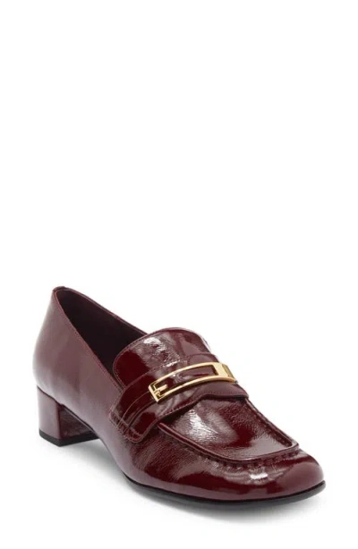 Jeffrey Campbell Book Smart Bit Loafer Pump In Brown