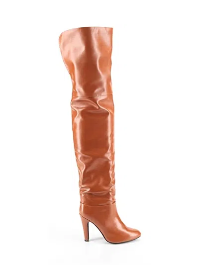 Pre-owned Jeffrey Campbell Boots In Orange
