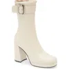 Jeffrey Campbell Bratty Block Heel Bootie In Multi