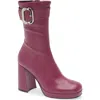 Jeffrey Campbell Bratty Block Heel Bootie In Multi