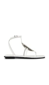 Jeffrey Campbell Calanthe Sandals In White