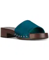 Jeffrey Campbell Cambrie Wooden Platform Slide Sandals
