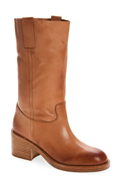 Jeffrey Campbell Camping Western Boot In Brown