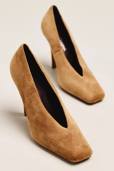 Jeffrey Campbell Canapes Pumps In Neutral