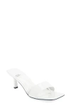 Jeffrey Campbell Capture Slide Sandal In White Patent
