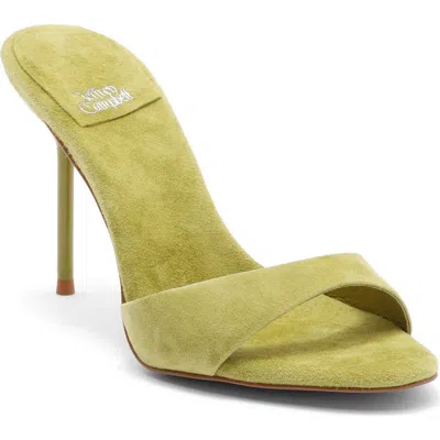 Jeffrey Campbell Ce-soire Slide Sandal In Green