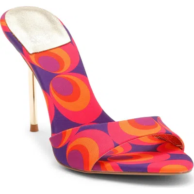 Jeffrey Campbell Ce-soire Slide Sandal In Multi