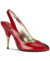 Jeffrey Campbell Charis Peep-toe Slingback Pumps