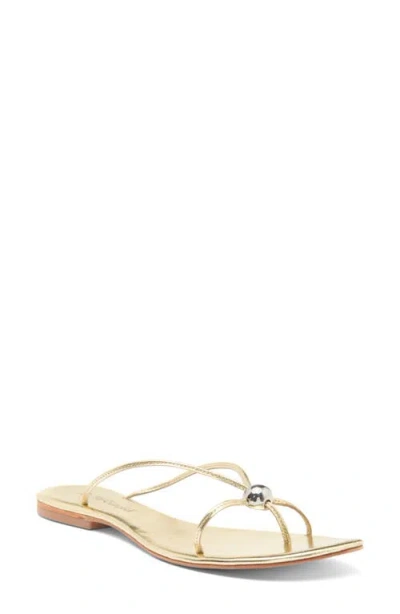 Jeffrey Campbell Cherished Sandal In Gold