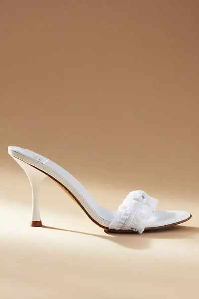 Jeffrey Campbell Cinnamon Stiletto Sandals In White