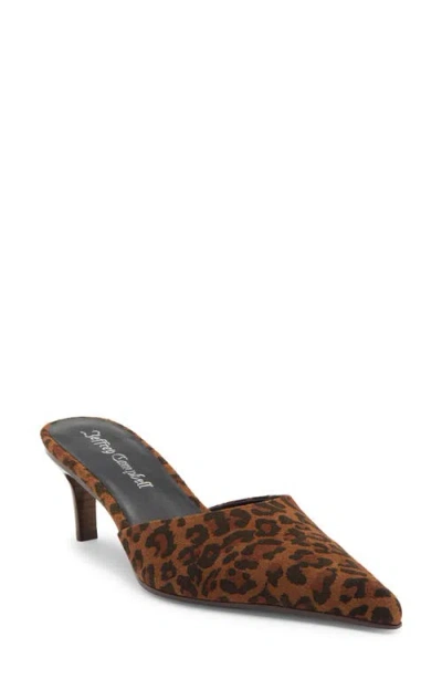 Jeffrey Campbell Claudina Mule In Brown