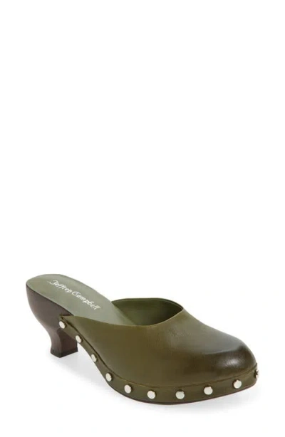 Jeffrey Campbell Cloguette Mule In Green