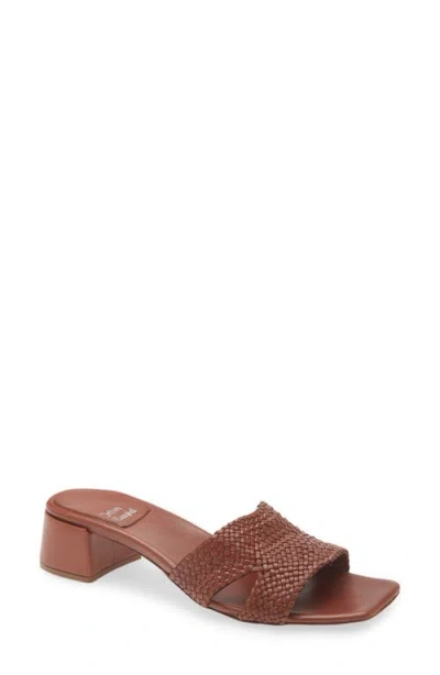 Jeffrey Campbell Coen Slide Sandal In Brown