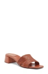 Jeffrey Campbell Coen Slide Sandal In Tan