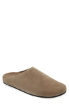 Jeffrey Campbell Content Womens Suede Slip On Mules In Light Khaki Suede