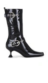 Jeffrey Campbell Cornered Boot In Black