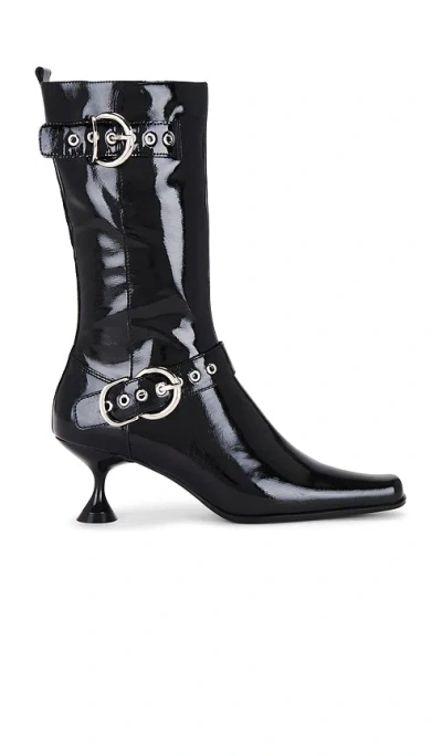 Jeffrey Campbell Cornered Boot In Black