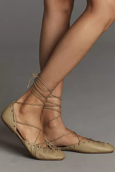 Jeffrey Campbell Corset Lace-up Flats