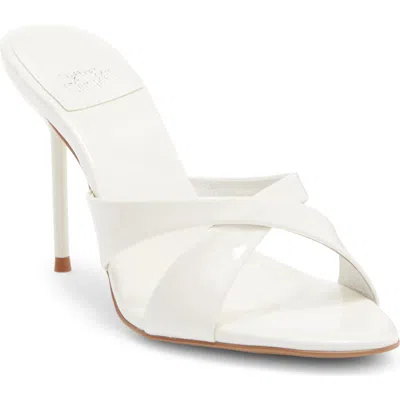 Jeffrey Campbell Crisscross Slide Sandal In White