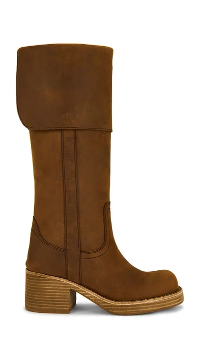 Jeffrey Campbell Cyrene Boot In Brown