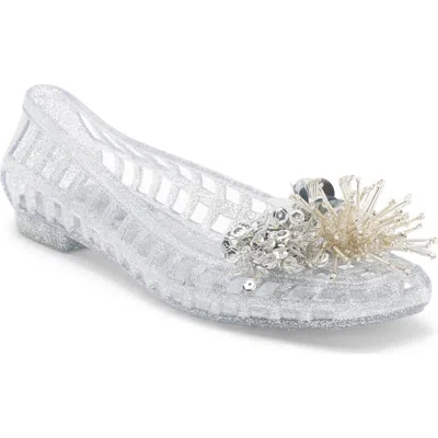 Jeffrey Campbell Danceteria Flat In White