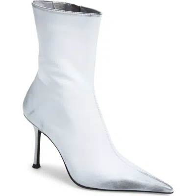 Jeffrey Campbell Daring Bootie In White Ruboff