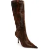 Jeffrey Campbell Darling Pointed Toe Boot In Multi