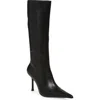 Jeffrey Campbell Darlings Pointed Toe Knee High Boot In Multi