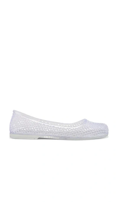 Jeffrey Campbell Day-off Flats In Clear