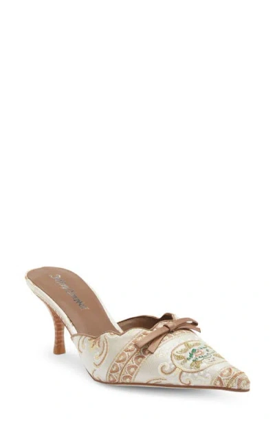 Jeffrey Campbell Decadent Pointed Toe Mule In Multi