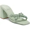 Jeffrey Campbell Ditzy Sandal In Mint Suede