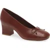 Jeffrey Campbell Doll Baby Pump In Brown