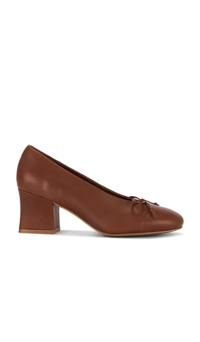 Jeffrey Campbell Doll-baby Pump In Brown