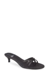 Jeffrey Campbell Doretta Kitten Heel Flip Flop In Black