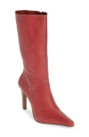 Jeffrey Campbell Dotty Boot In Red