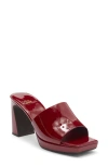 Jeffrey Campbell Dress Code Sandal In Red