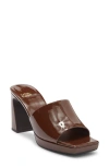 Jeffrey Campbell Dress Code Sandal In Brown