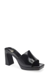 Jeffrey Campbell Dress-code Leather Sandals In Black