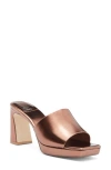 Jeffrey Campbell Dress Code Sandal In Bronze
