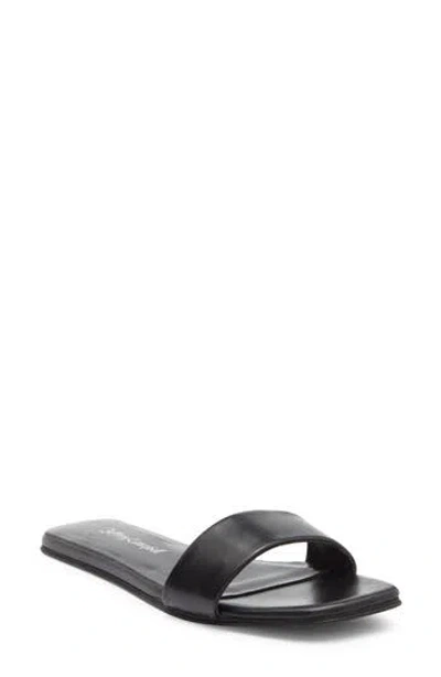 Jeffrey Campbell Dylanz Slide Sandal In Black