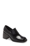 Jeffrey Campbell Plain Jane Platform Loafer Pump In Black Box