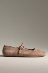 Jeffrey Campbell Elise Mary Janes In Beige