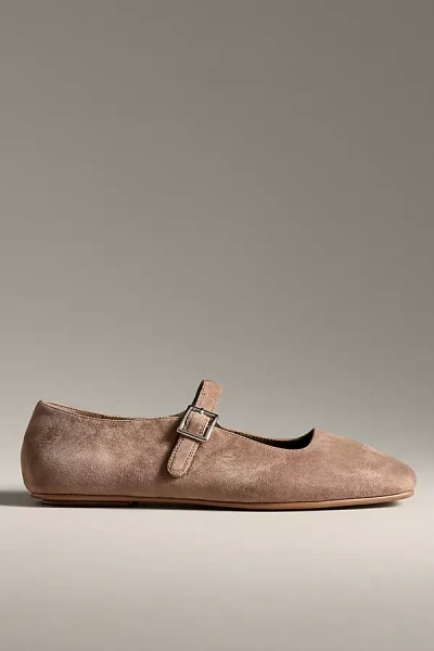 Jeffrey Campbell Elise Mary Janes In Beige