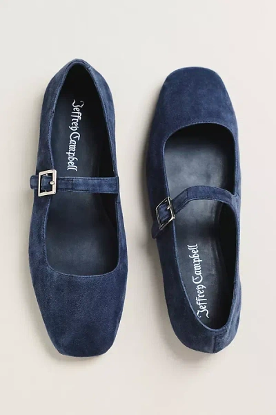Jeffrey Campbell Elise Mary Janes In Blue