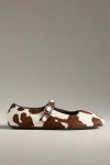 Jeffrey Campbell Elise Mary Janes In Brown