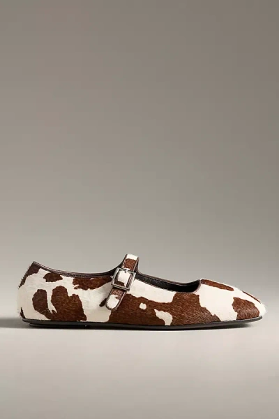 Jeffrey Campbell Elise Mary Janes In Brown